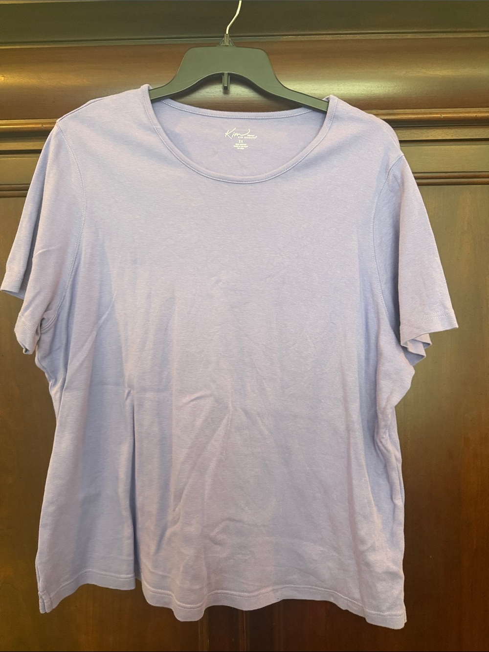 Kim Rogers Lavender Short Sleeve Crewneck Tee